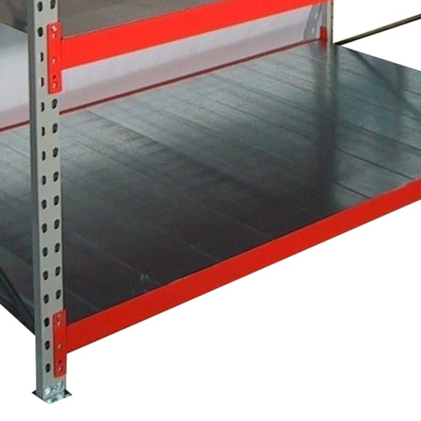 Cliquer pour agrandir Rayonnage mi-lourd PROFILCASE. Platelage galvanisé.
